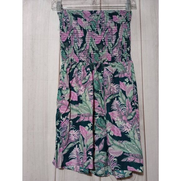 Toxik 3 Romper Ladies Small Purple Green Strapless - Picture 1 of 7